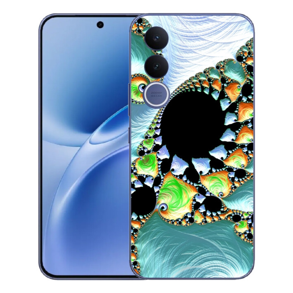 Gélový kryt mmCase na Vivo V70 FE - abstraktný motív 21