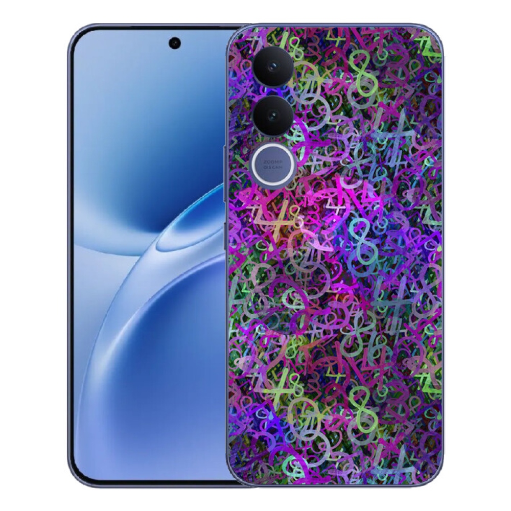 Gélový kryt mmCase na Vivo V70 FE - abstraktný motív 25