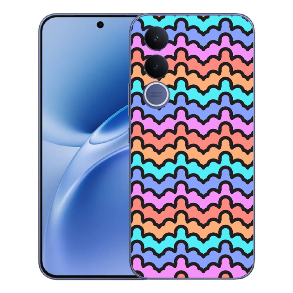 Gélový kryt mmCase na Vivo V70 FE - abstraktný motív 30