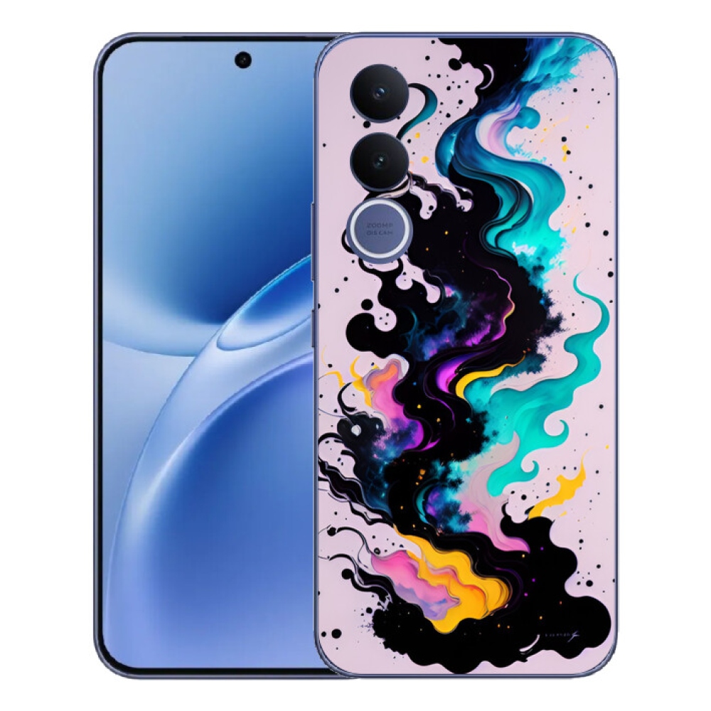 Gélový kryt mmCase na Vivo V70 FE - abstraktný motív 4