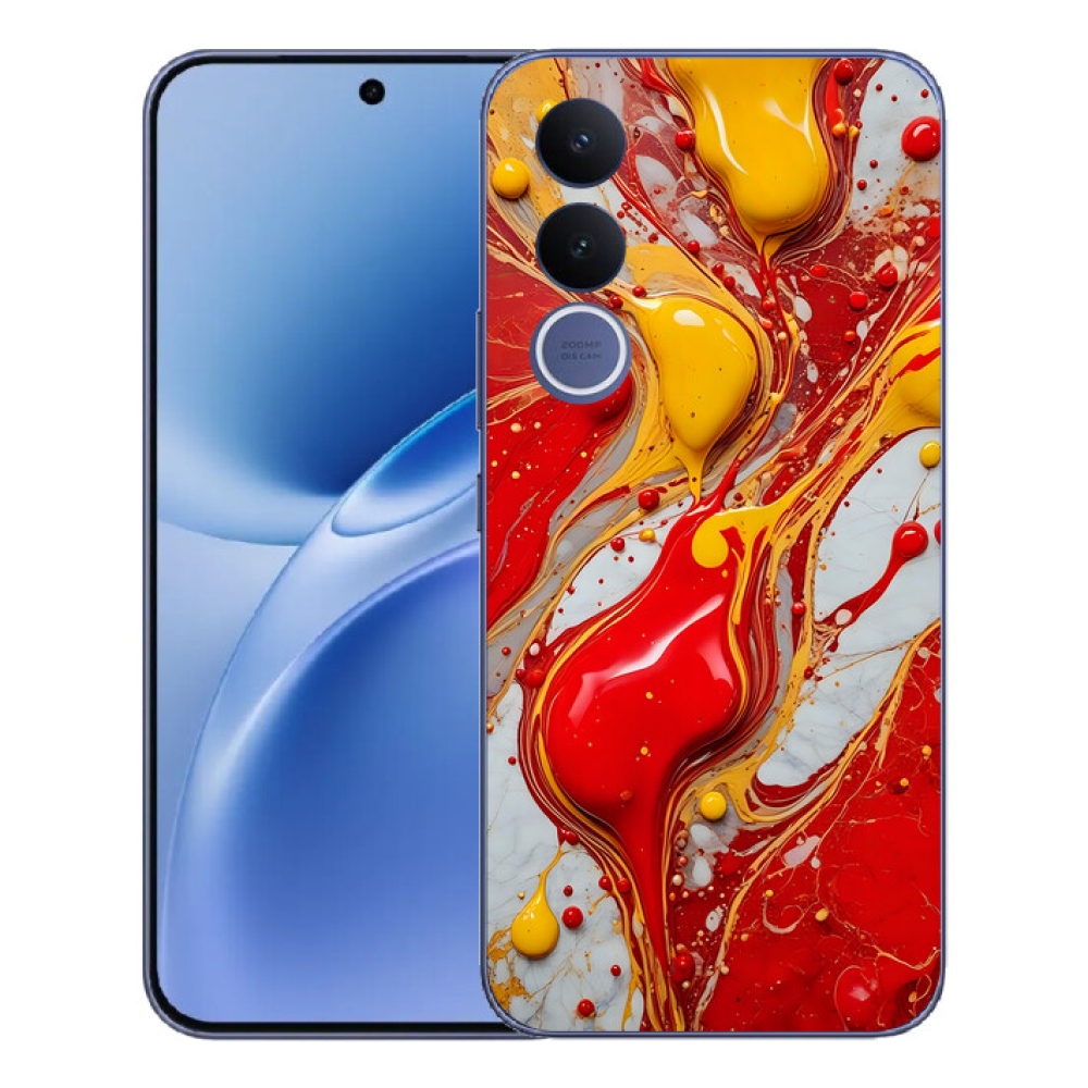 Gélový kryt mmCase na Vivo V70 FE - abstraktný motív 42