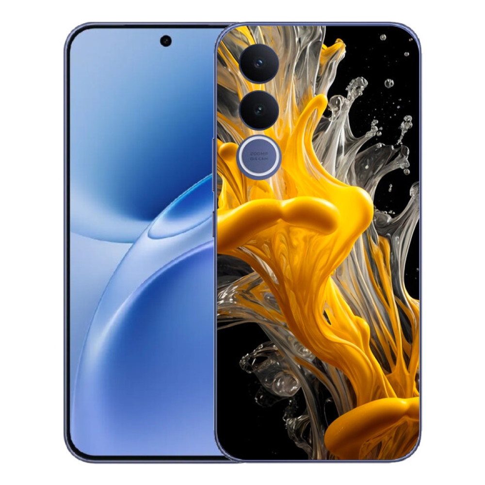 Gélový kryt mmCase na Vivo V70 FE - abstraktný motív 48