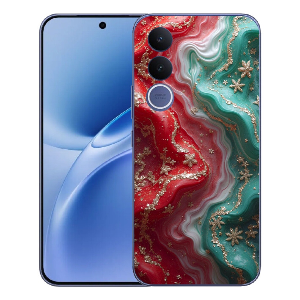 Gélový kryt mmCase na Vivo V70 FE - abstraktný motív 54