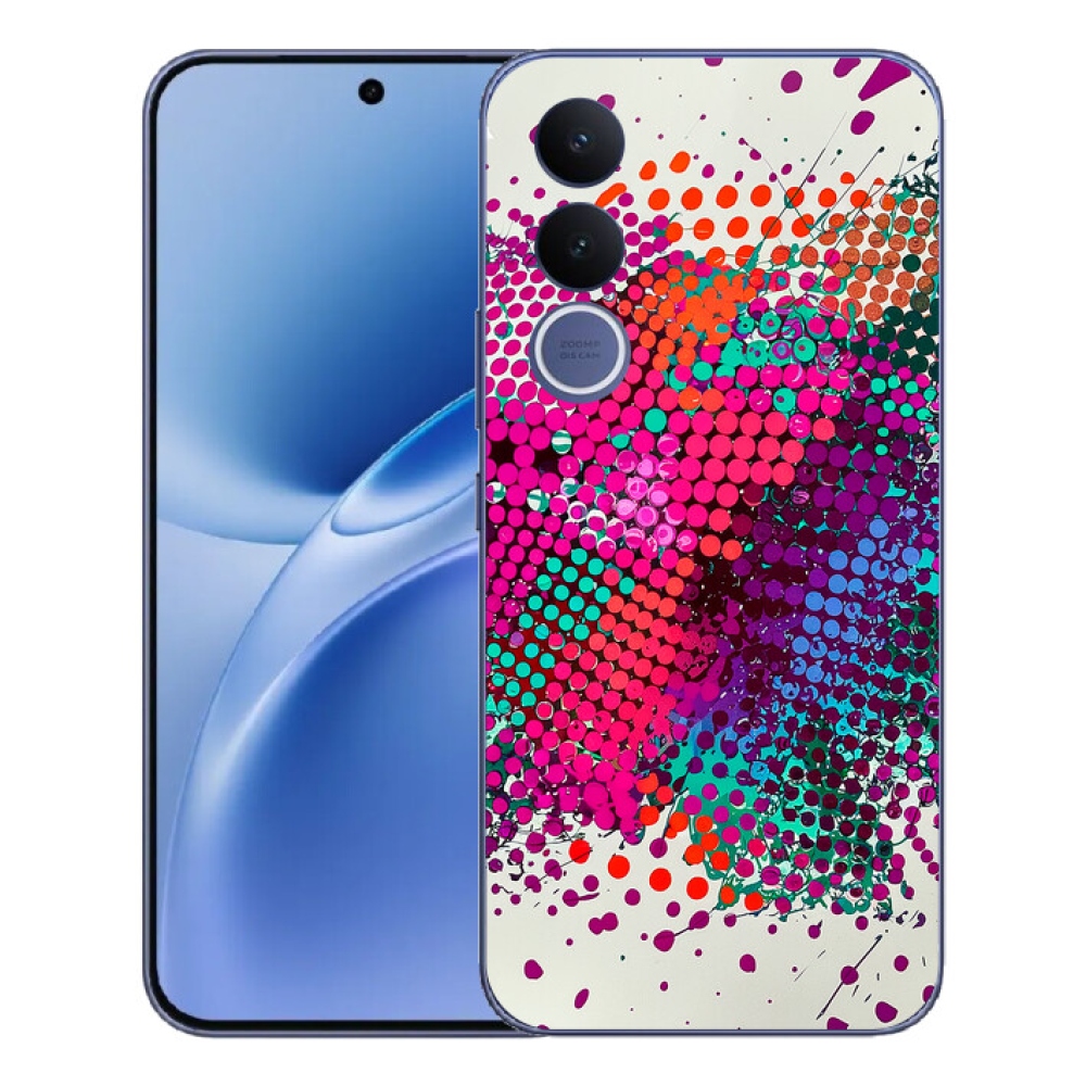 Gélový kryt mmCase na Vivo V70 FE - abstraktný motív 65