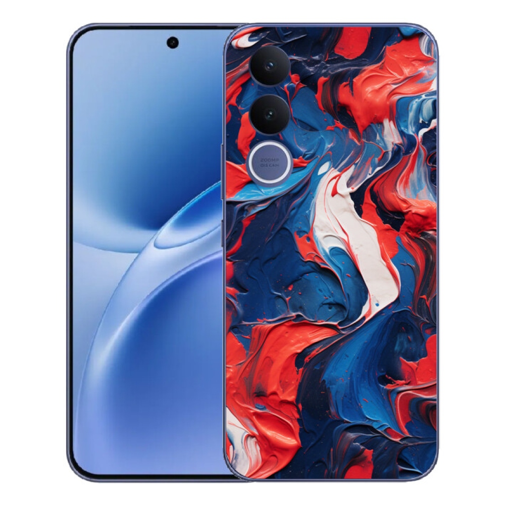 Gélový kryt mmCase na Vivo V70 FE - abstraktný motív 7