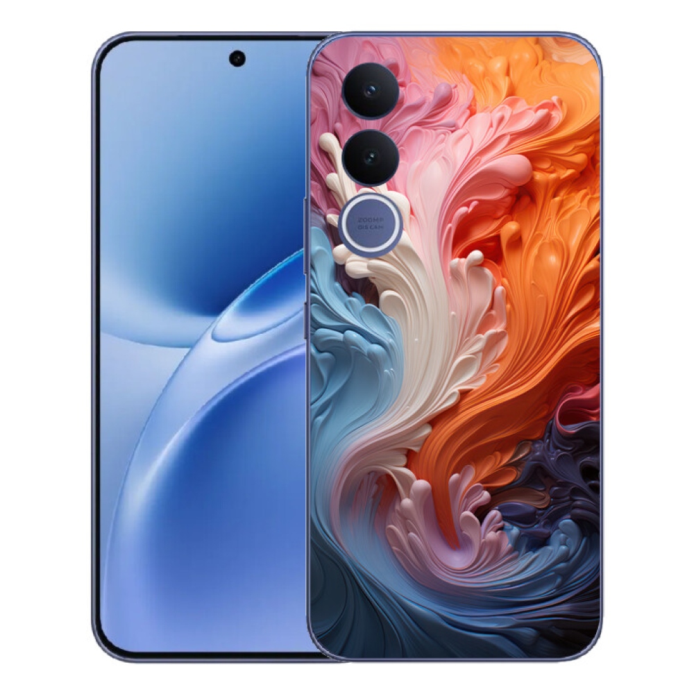Gélový kryt mmCase na Vivo V70 FE - abstraktný motív 8