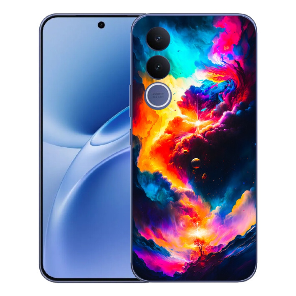 Gélový kryt mmCase na Vivo V70 FE - abstraktný motív