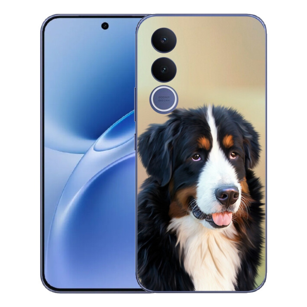 Gélový kryt mmCase na Vivo V70 FE - bernský salašnícky pes