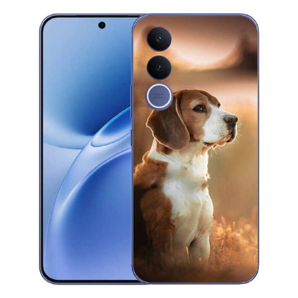 Gélový kryt mmCase na Vivo V70 FE - bígl