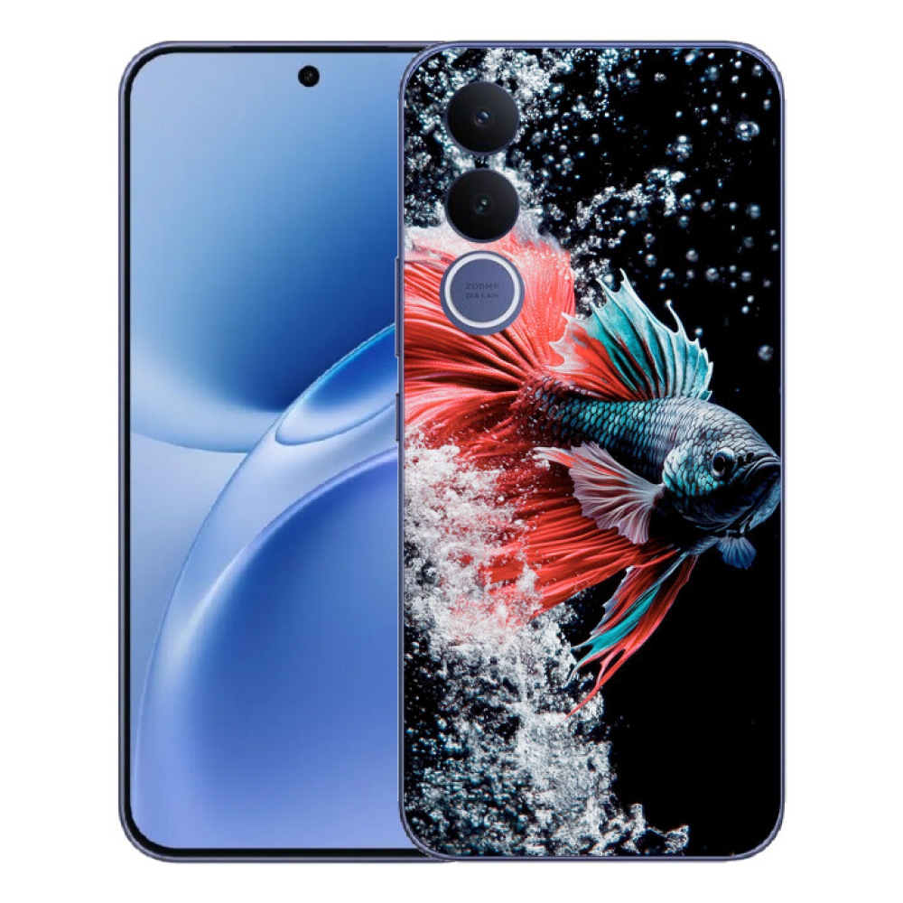 Gélový kryt mmCase na Vivo V70 FE - bojovníčka pestrá