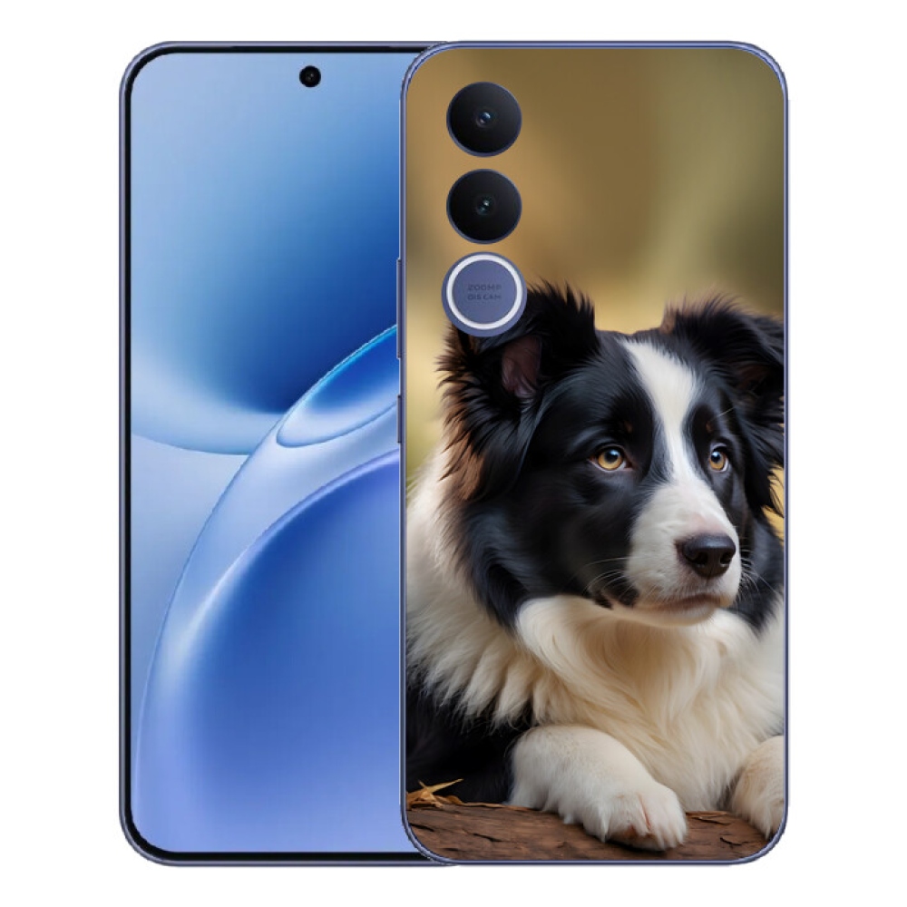 Gélový kryt mmCase na Vivo V70 FE - border kólia 2