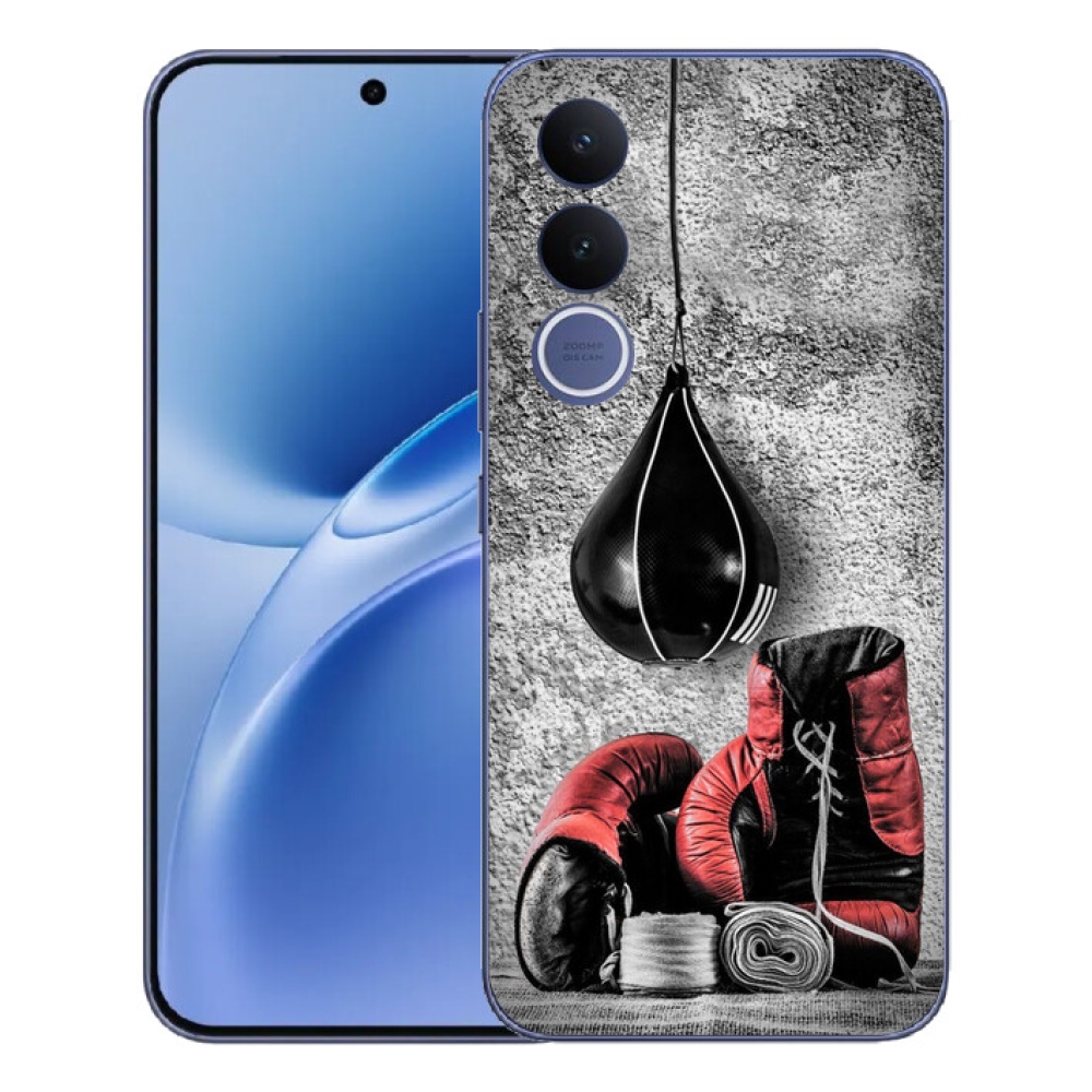 Gélový kryt mmCase na Vivo V70 FE - boxovacie vrece a rukavice