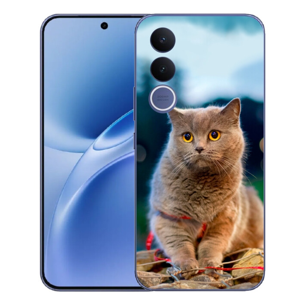Gélový kryt mmCase na Vivo V70 FE - britská modrá 2