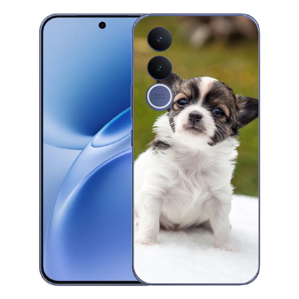 Gélový kryt mmCase na Vivo V70 FE - čivava 4