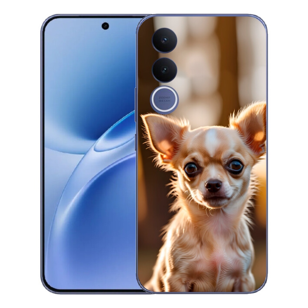 Gélový kryt mmCase na Vivo V70 FE - čivava 6