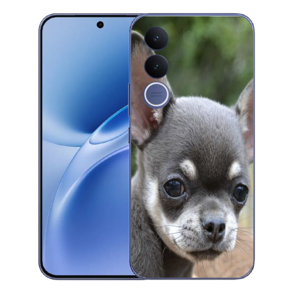 Gélový kryt mmCase na Vivo V70 FE - čivava