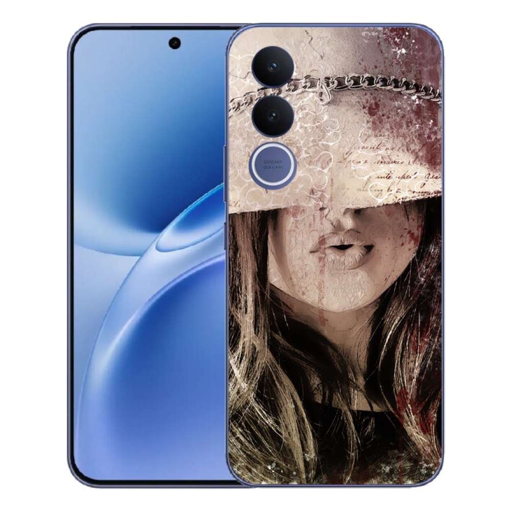 Gélový kryt mmCase na Vivo V70 FE - dievča
