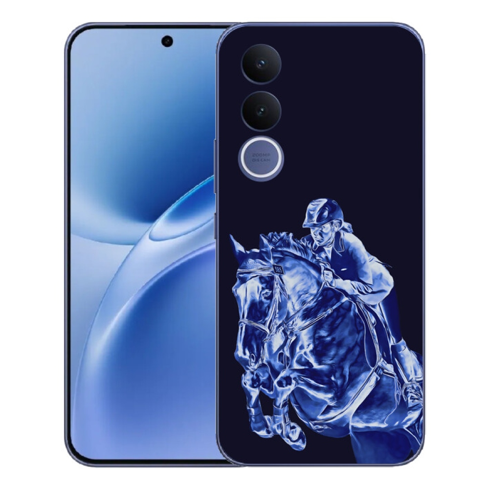 Gélový kryt mmCase na Vivo V70 FE - dostihový kôň