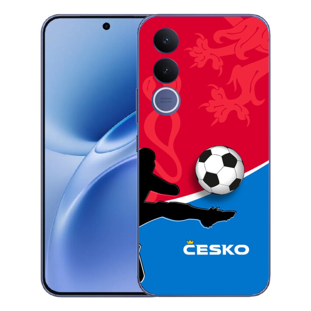 Gélový kryt mmCase na Vivo V70 FE - futbal Česko 2