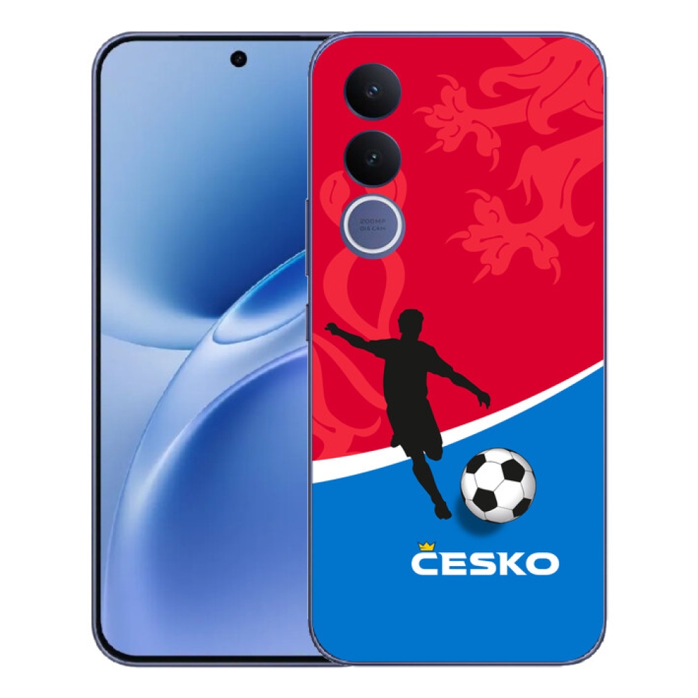 Gélový kryt mmCase na Vivo V70 FE - futbal Česko