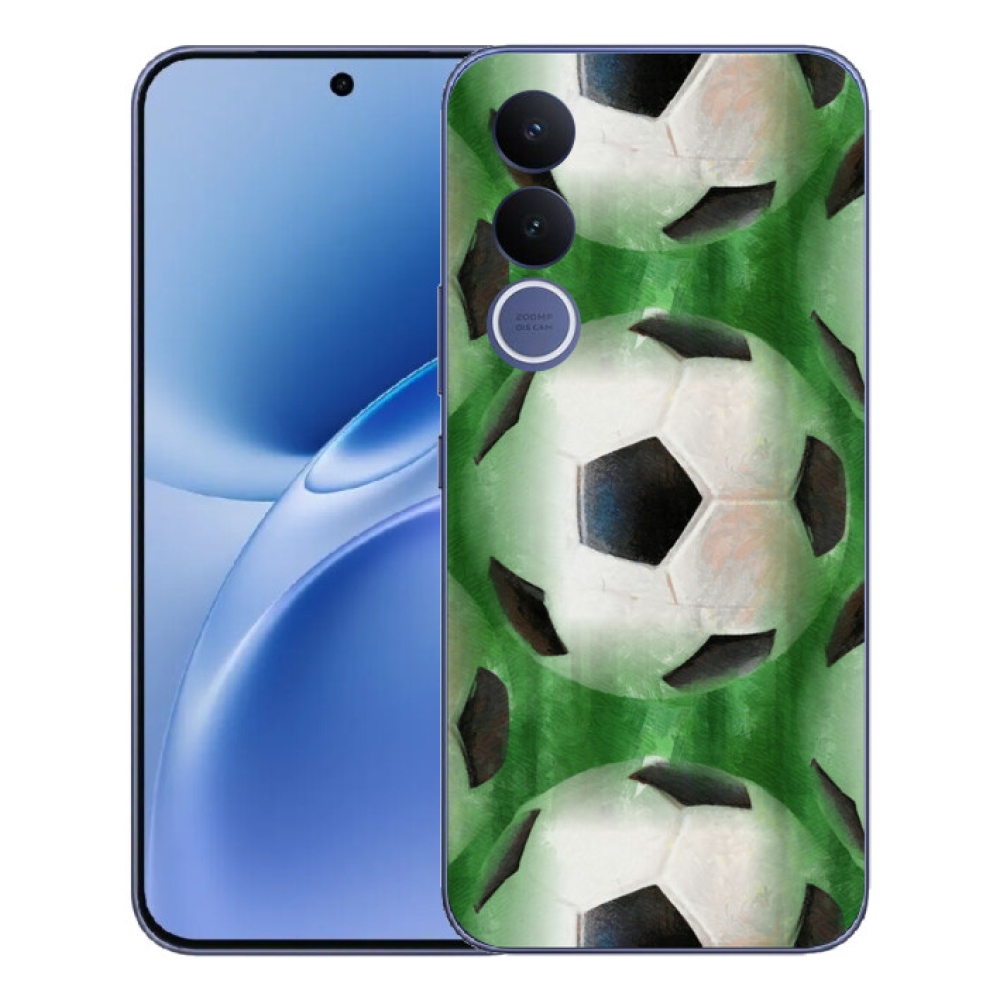 Gélový kryt mmCase na Vivo V70 FE - futbalová lopta