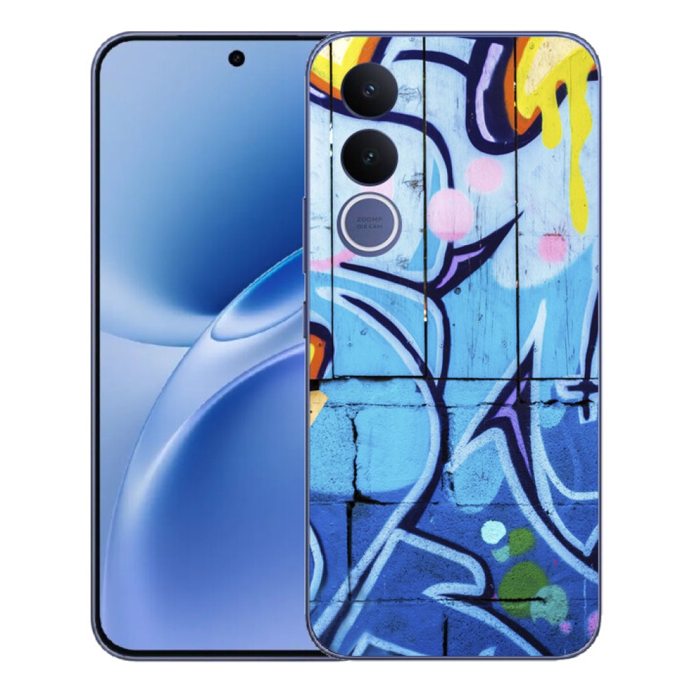Gélový kryt mmCase na Vivo V70 FE - graffiti