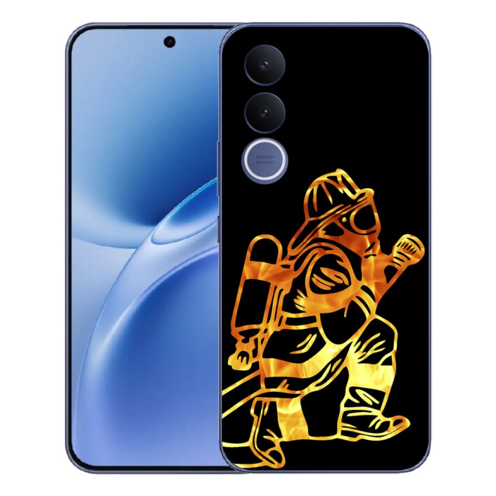 Gélový kryt mmCase na Vivo V70 FE - hasič 1
