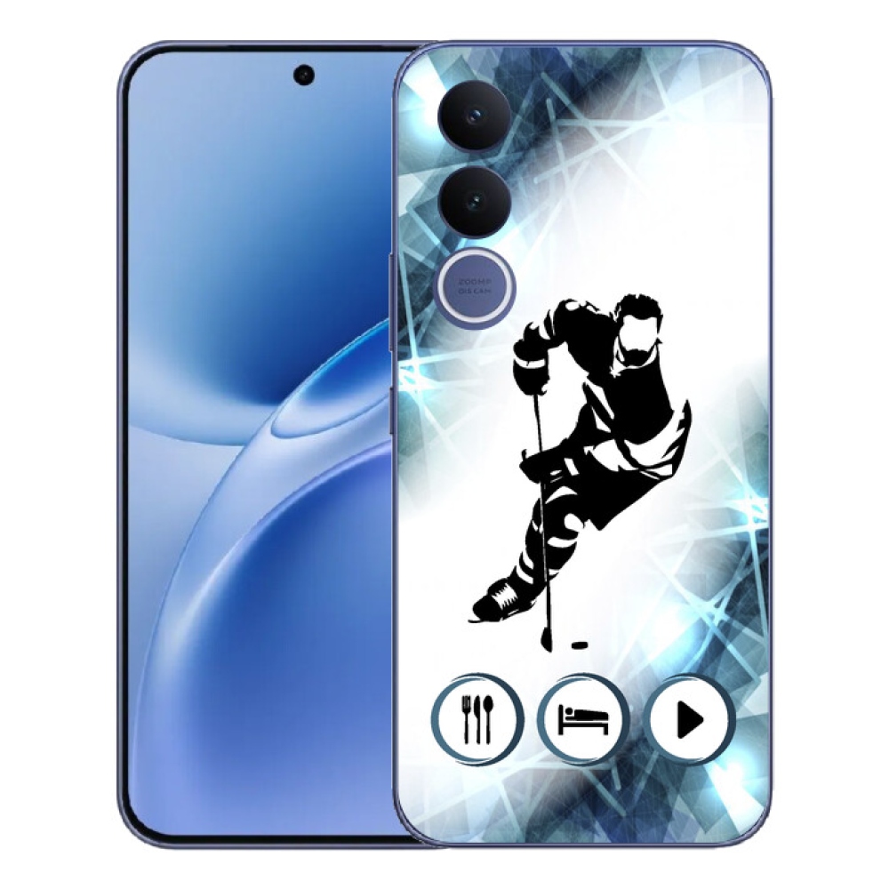 Gélový kryt mmCase na Vivo V70 FE - hokej 1