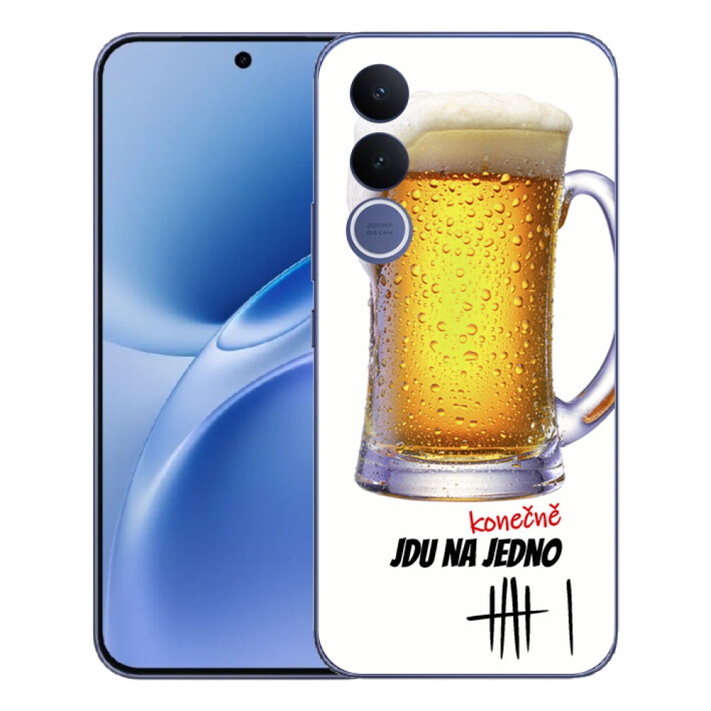 Gélový kryt mmCase na Vivo V70 FE - idem na jedno