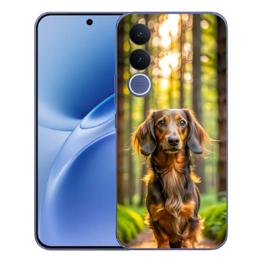 Gélový kryt mmCase na Vivo V70 FE - jazvečík 4