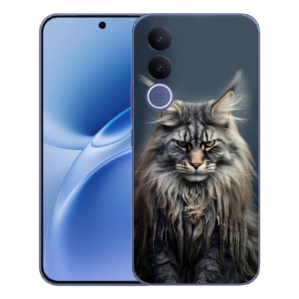 Gélový kryt mmCase na Vivo V70 FE - mačacie pohľad 4