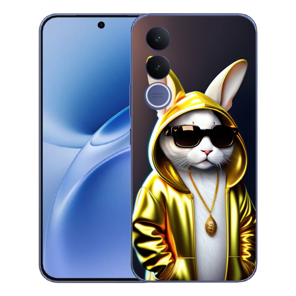 Gélový kryt mmCase na Vivo V70 FE - mačka boss
