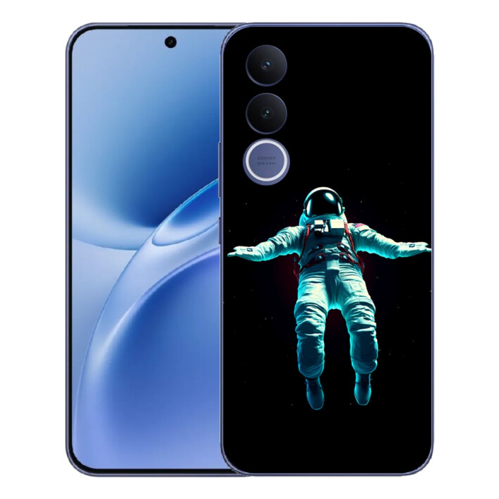 Gélový kryt mmCase na Vivo V70 FE - kozmonaut