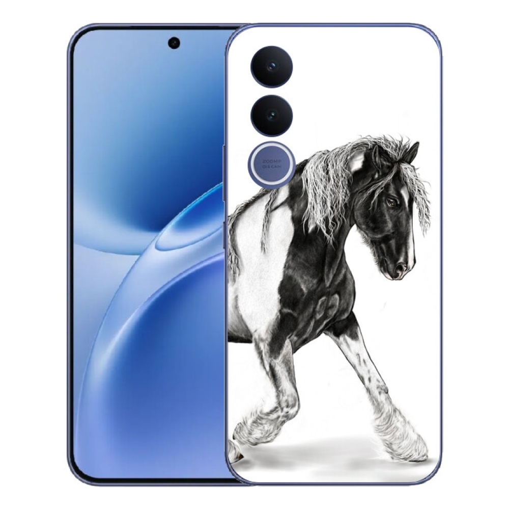 Gélový kryt mmCase na Vivo V70 FE - kôň