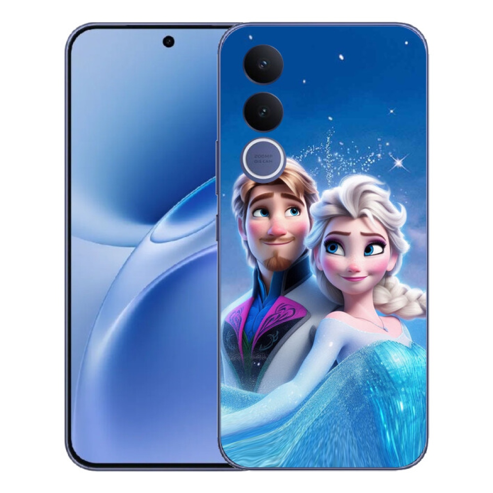 Gélový kryt mmCase na Vivo V70 FE - ľadové kráľovstvo 1