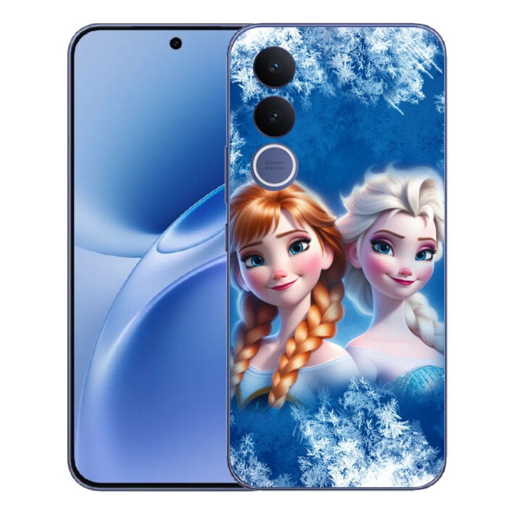 Gélový kryt mmCase na Vivo V70 FE - ľadové kráľovstvo 2