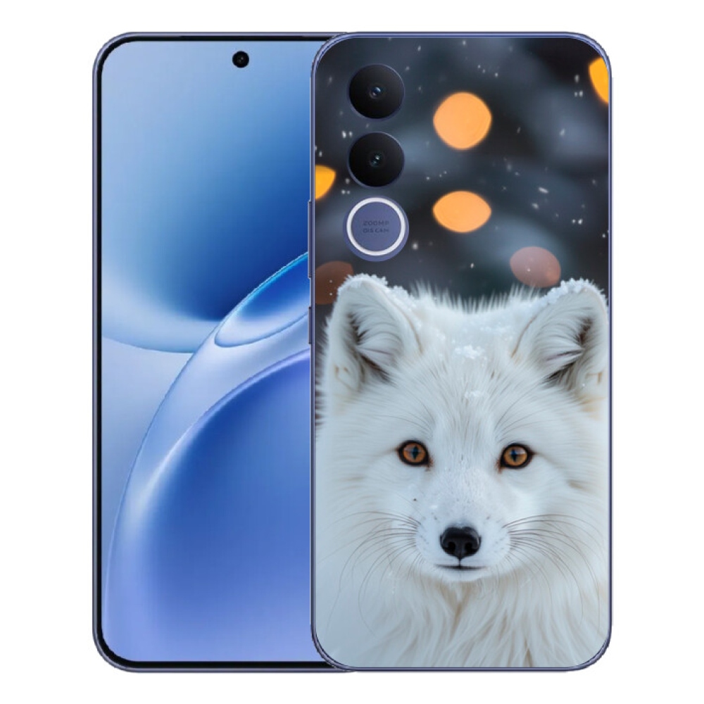 Gélový kryt mmCase na Vivo V70 FE - líška polárna