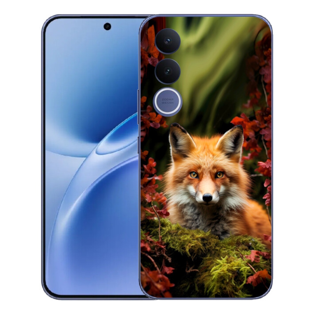 Gélový kryt mmCase na Vivo V70 FE - líška v lese