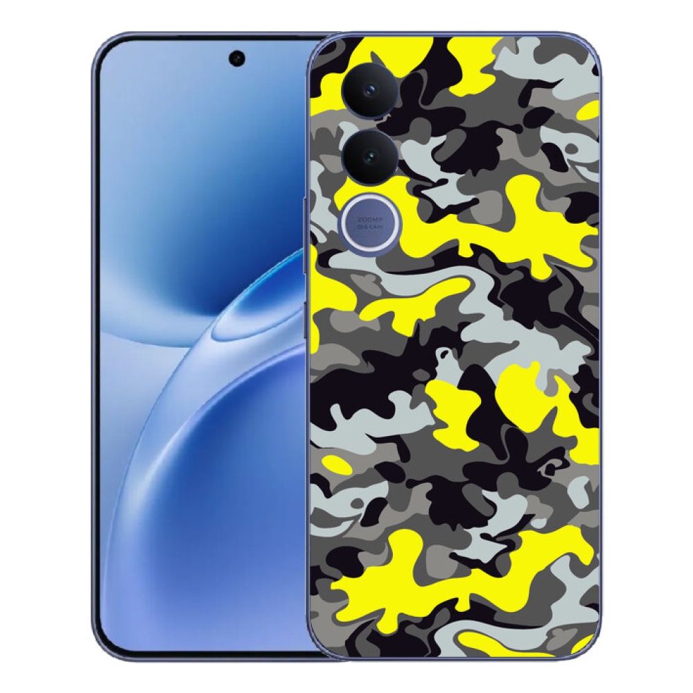 Gélový kryt mmCase na Vivo V70 FE - maskáčový vzor 6