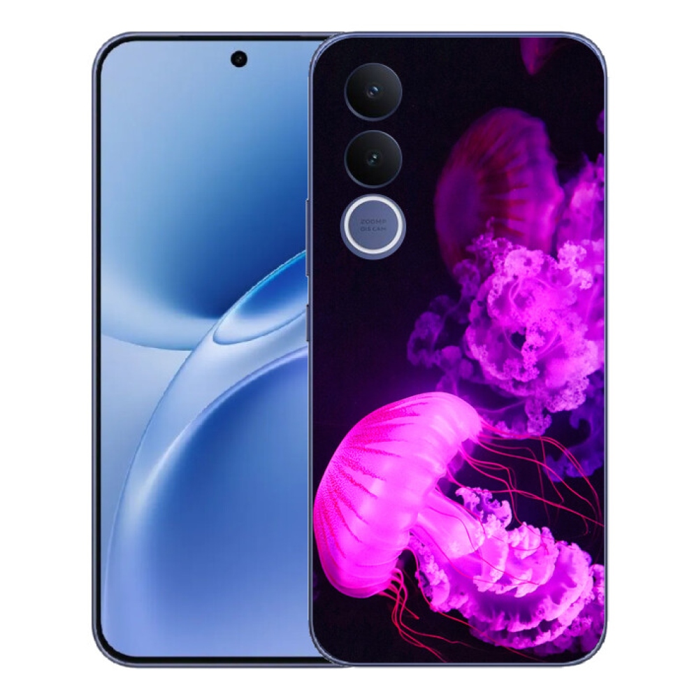 Gélový kryt mmCase na Vivo V70 FE - medúza 1