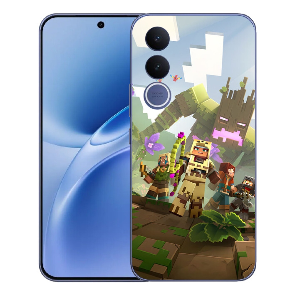 Gélový kryt mmCase na Vivo V70 FE - minecraft 1