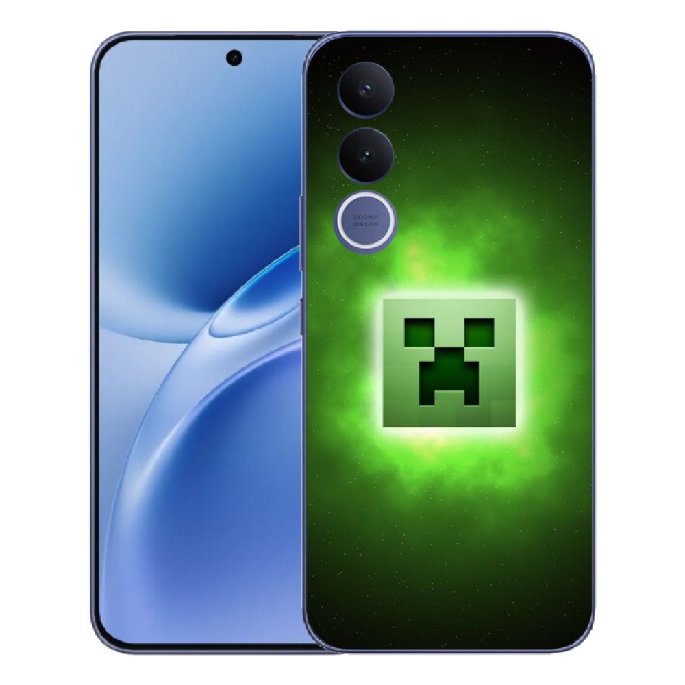 Gélový kryt mmCase na Vivo V70 FE - minecraft