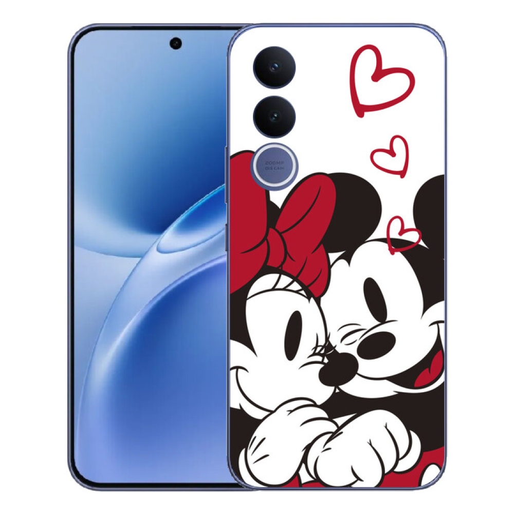 Gélový kryt mmCase na Vivo V70 FE - minnie a mickey