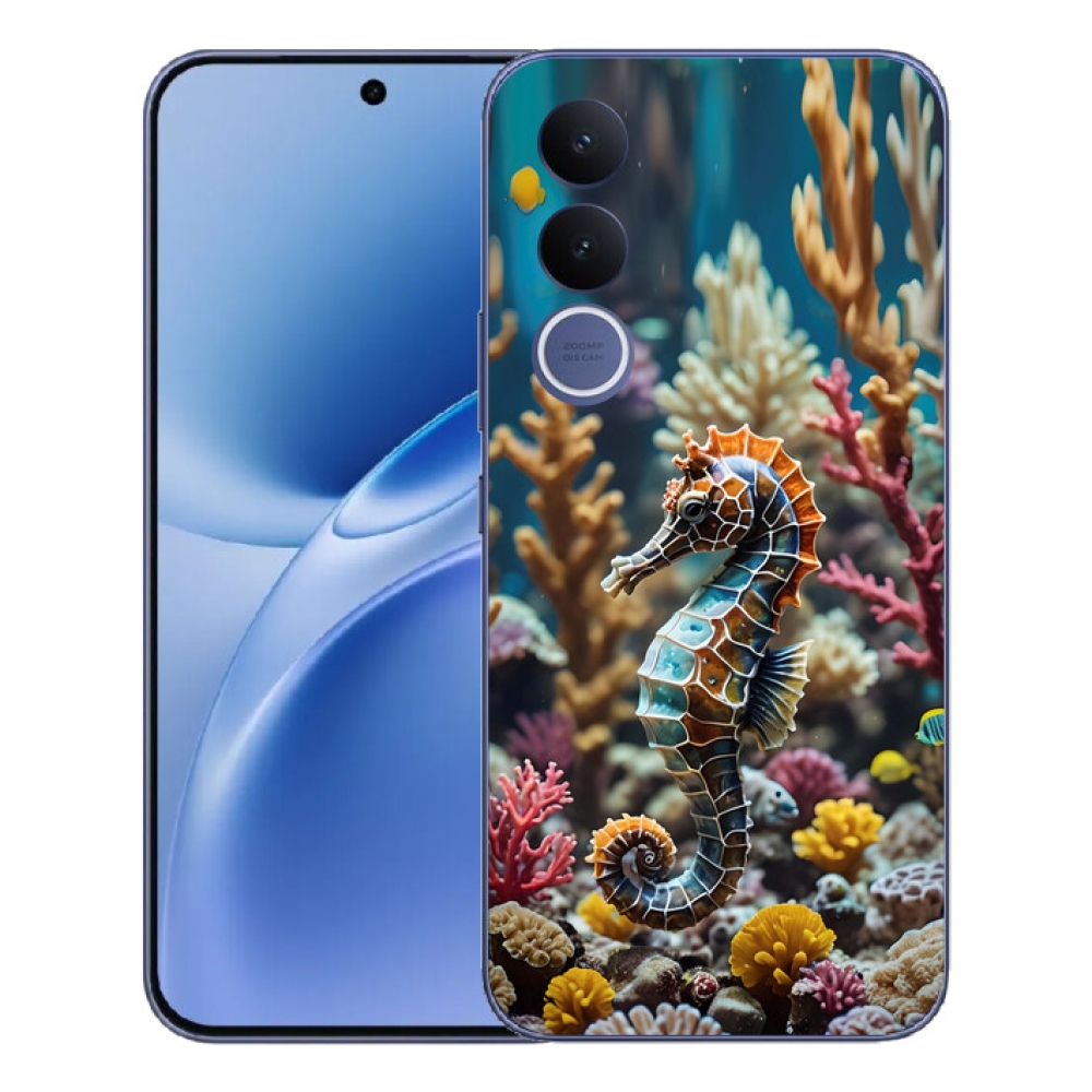 Gélový kryt mmCase na Vivo V70 FE - morský koník 2