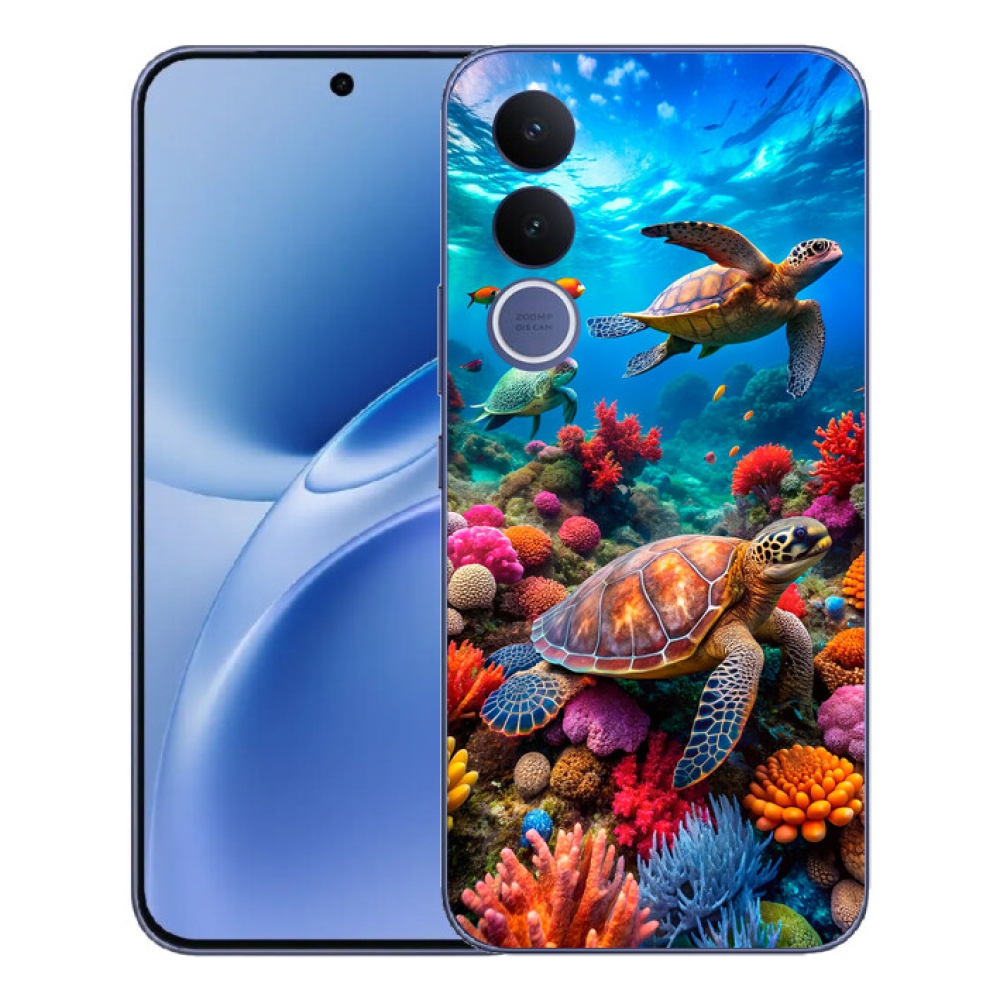 Gélový kryt mmCase na Vivo V70 FE - morský svet 2
