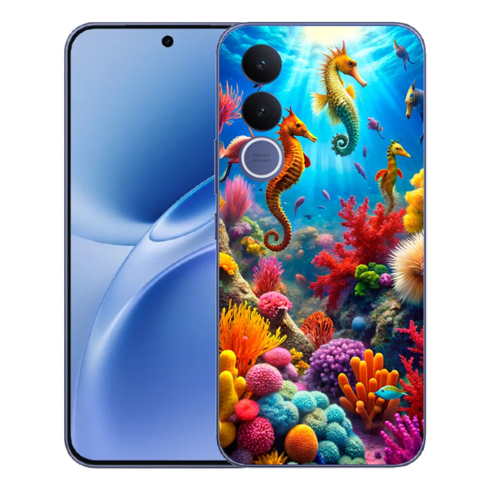 Gélový kryt mmCase na Vivo V70 FE - morský svet 3