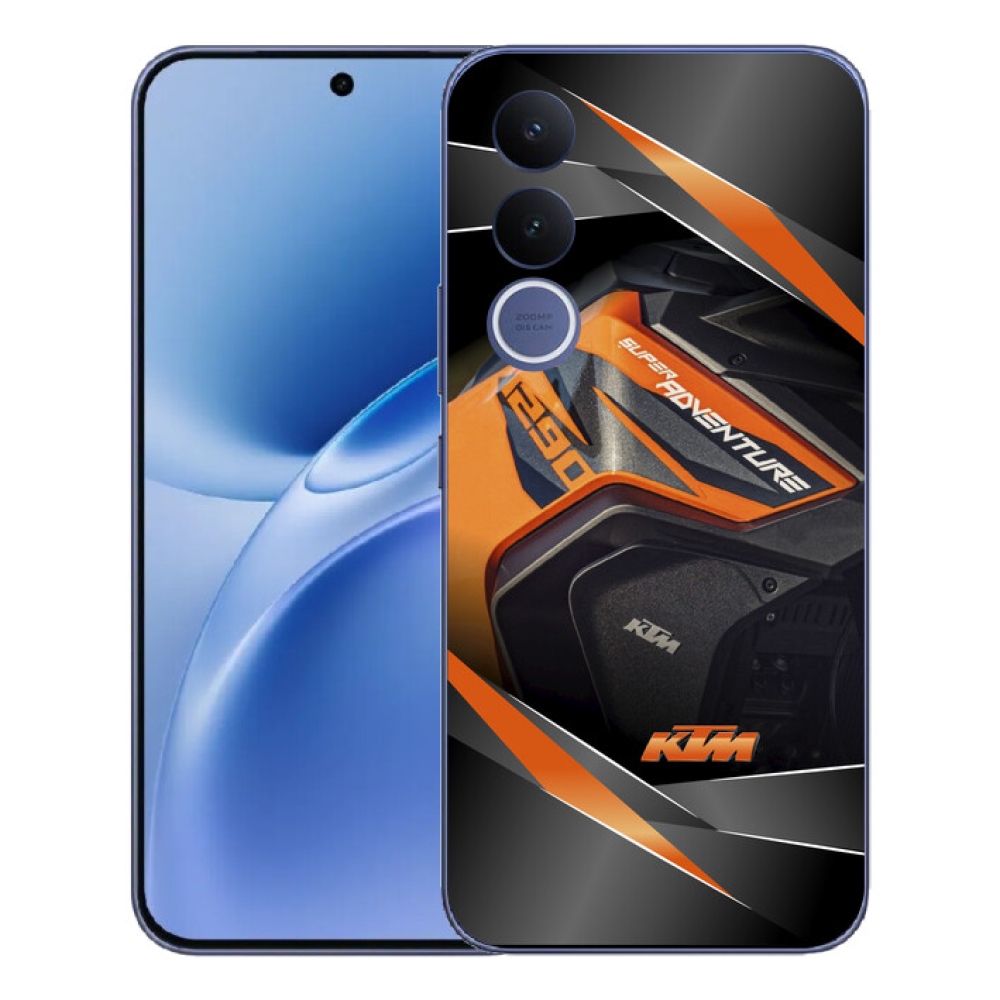 Gélový kryt mmCase na Vivo V70 FE - motorka ktm