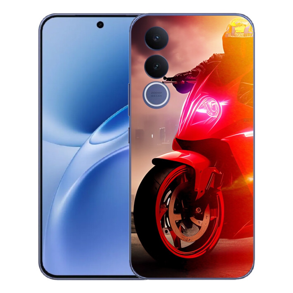 Gélový kryt mmCase na Vivo V70 FE - motorka