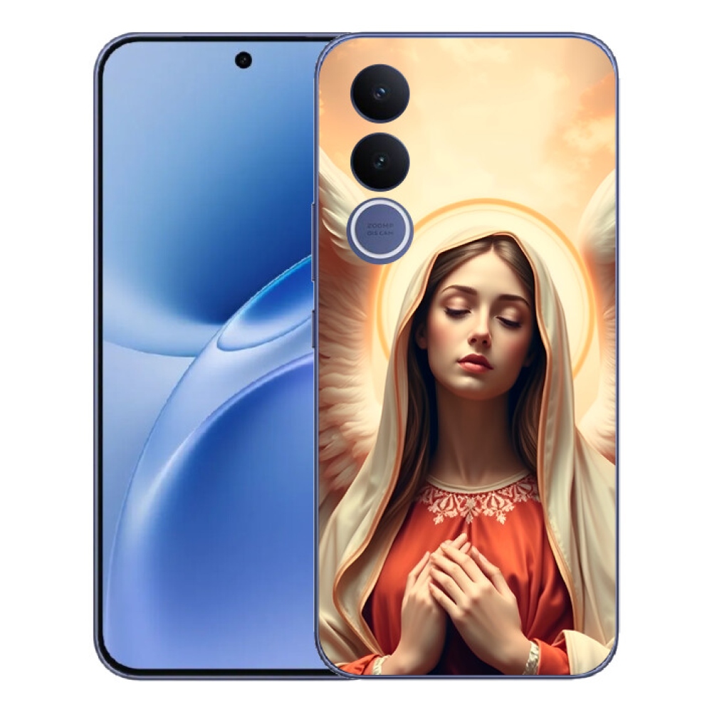 Gélový kryt mmCase na Vivo V70 FE - náboženský motív