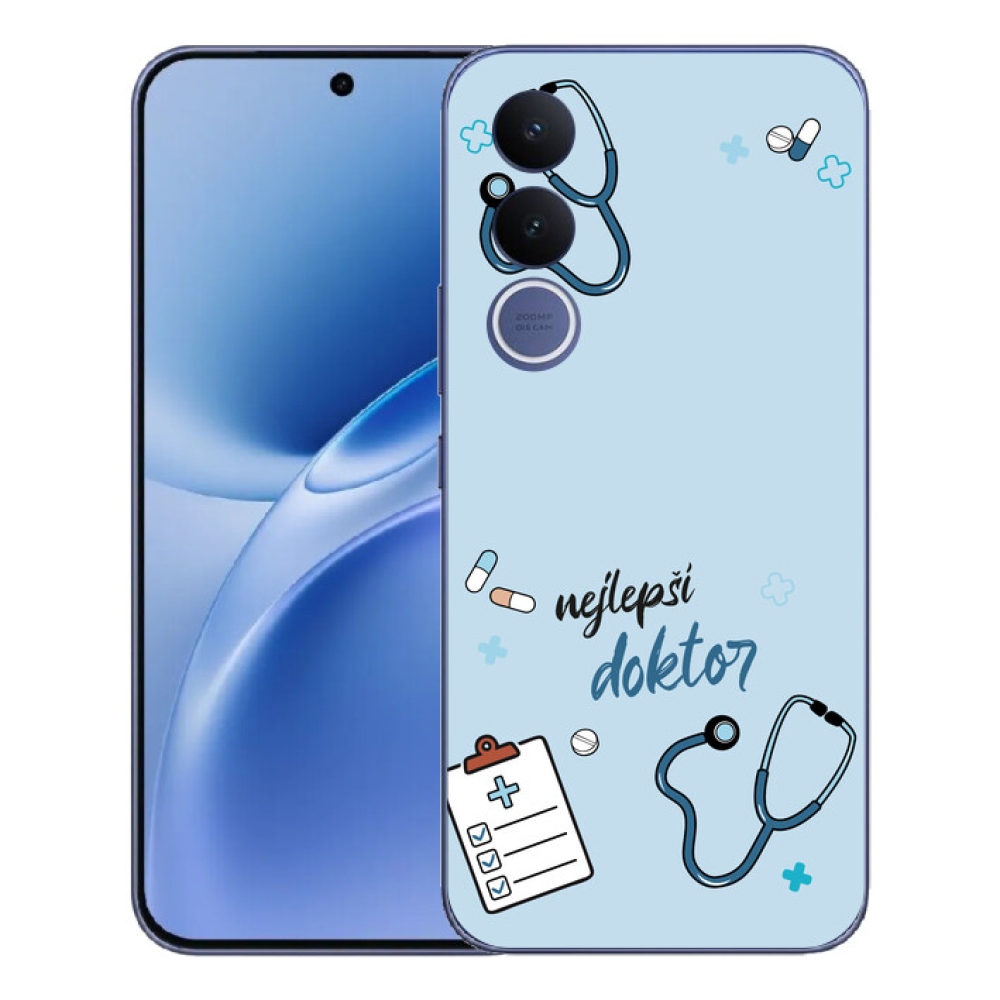 Gélový kryt mmCase na Vivo V70 FE - najlepší doktor